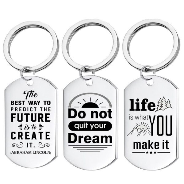 Personalized Engraved Keychains Item No#30364 - Image 4