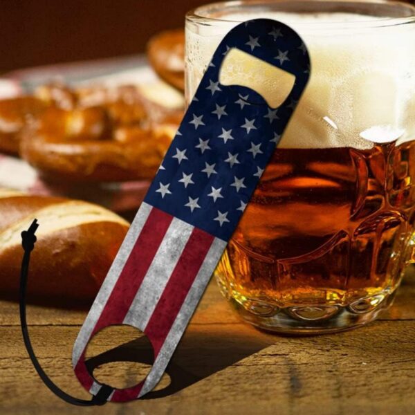 Usa Flag Bottle Opener Item No#30366
