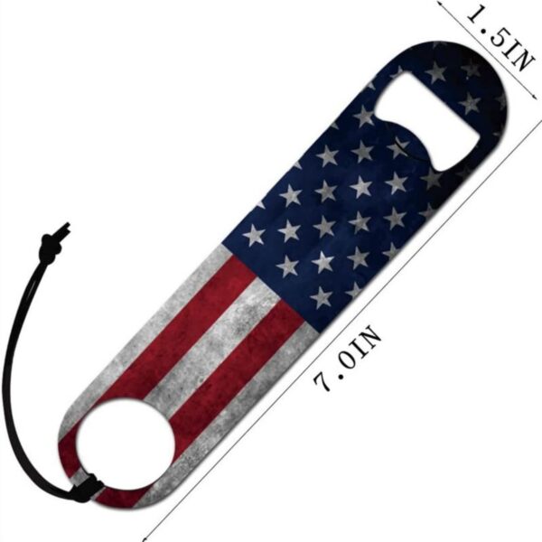 Usa Flag Bottle Opener Item No#30366 - Image 2