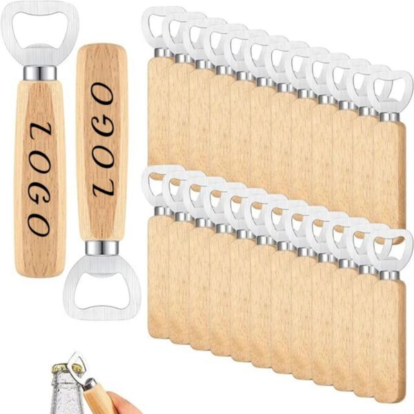 Wood Wine Bottle Opener Item No#30367