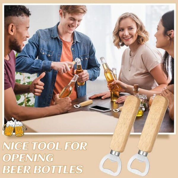 Wood Wine Bottle Opener Item No#30367 - Image 4