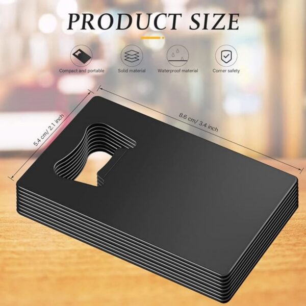 Credit Card Bottle Opener Item No#30369 - Image 3