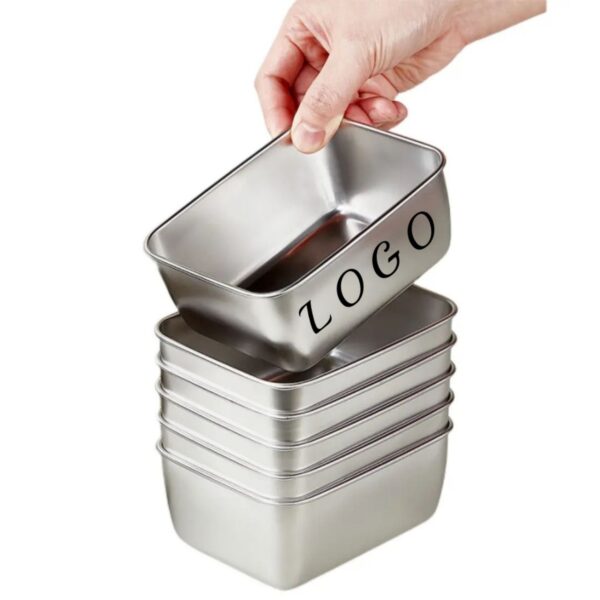 Stainless Steel Food Containers With Lids Item No#30374