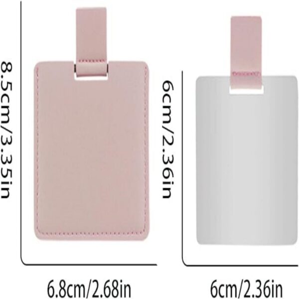 Small Compact Mirror For Purse Pocket Item No#30386 - Image 2