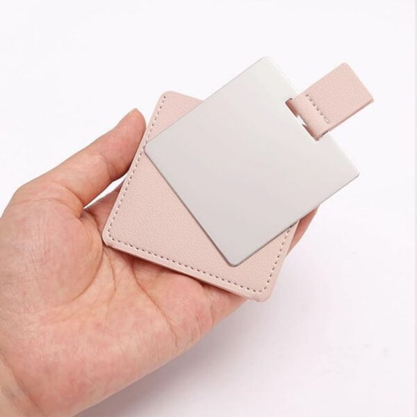 Small Compact Mirror For Purse Pocket Item No#30386 - Image 4