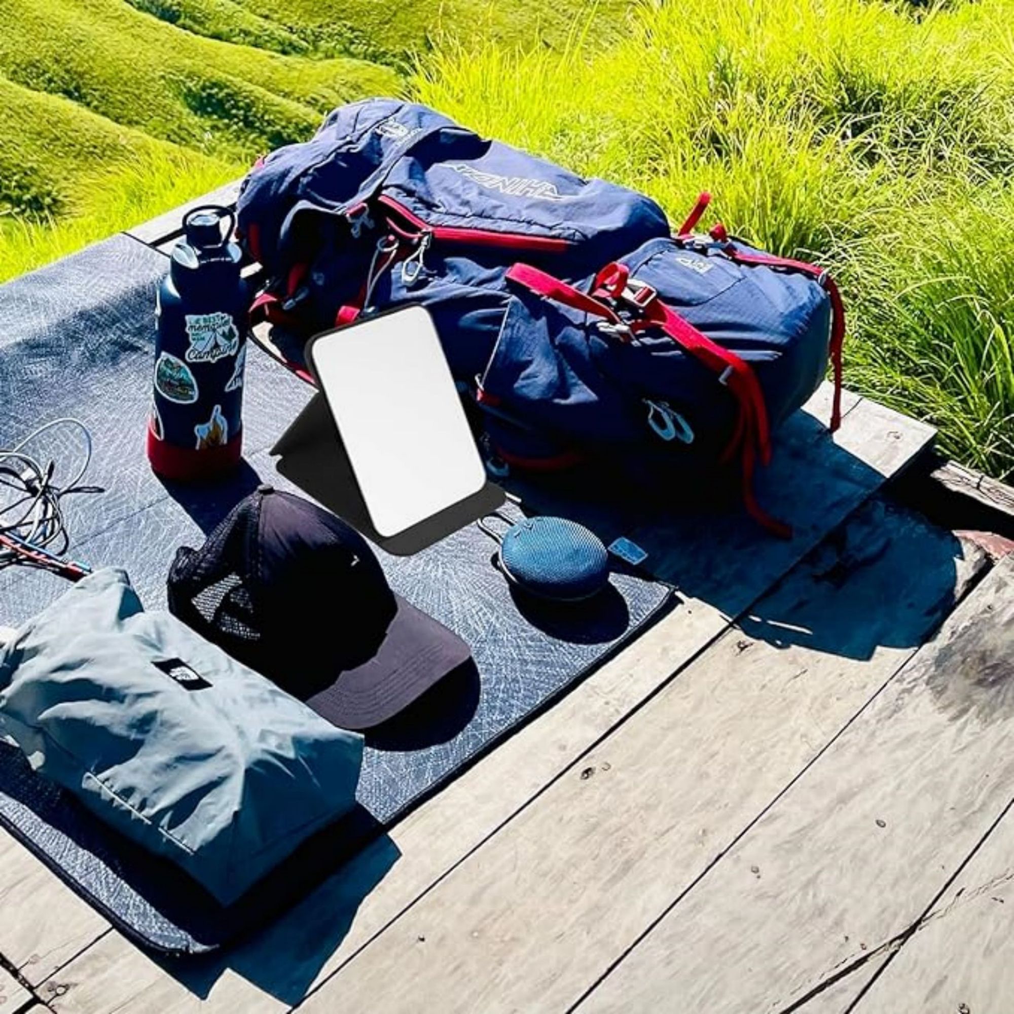 Personal Frameless Portable Beauty Adjustable Makeup Stand Mirror Item No#30388 - Image 3