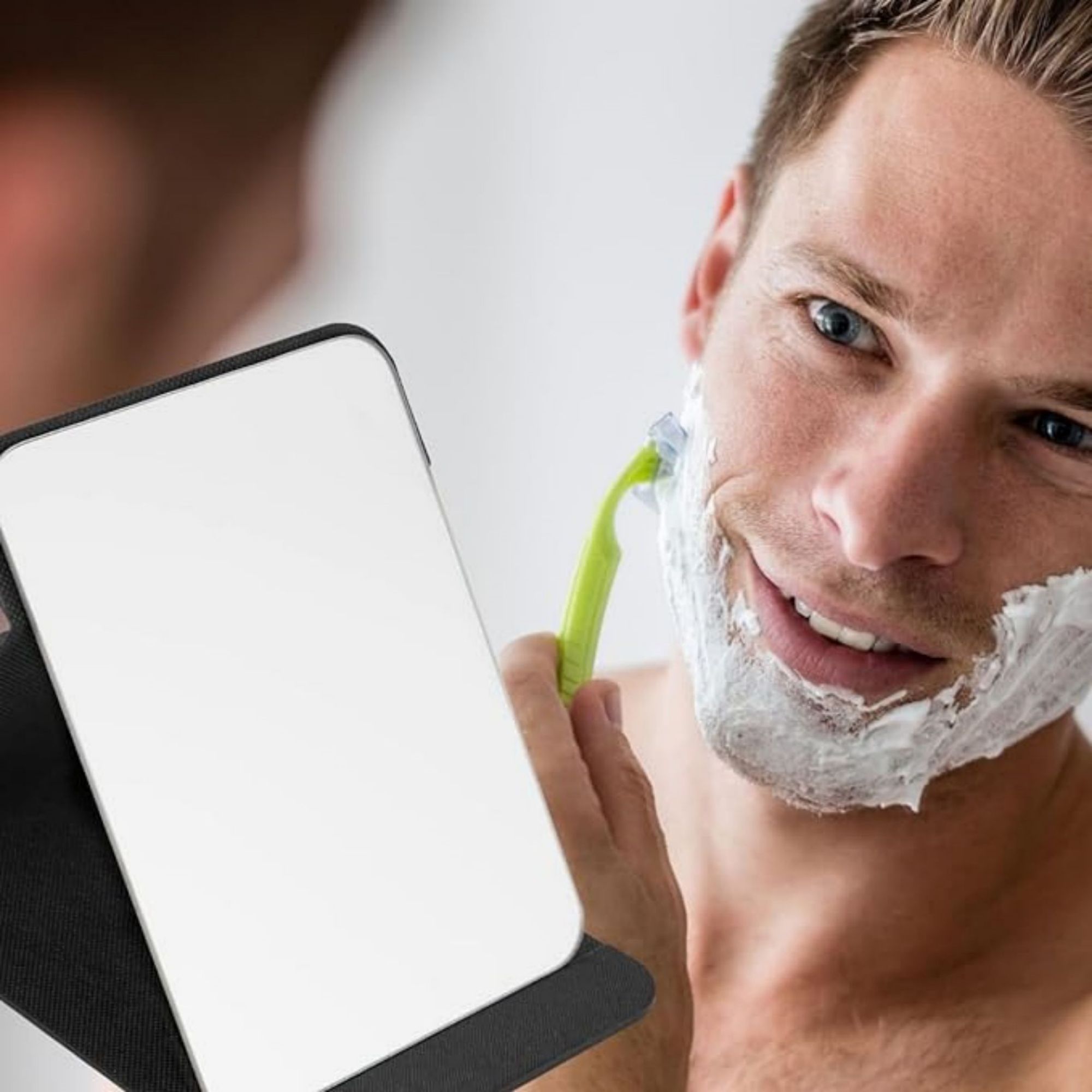 Personal Frameless Portable Beauty Adjustable Makeup Stand Mirror Item No#30388 - Image 4