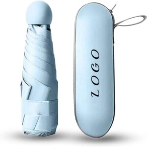 Cloudia Small Mini Umbrella With Case Item No#30389