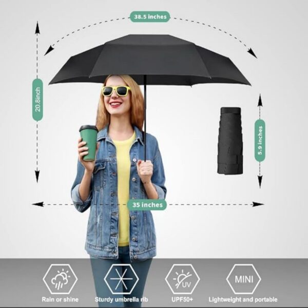 Mini Umbrella For Purse Item No#30390 - Image 3
