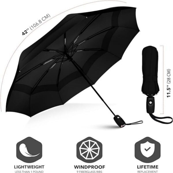 Umbrellas For Rain Windproof Item No#30391 - Image 2