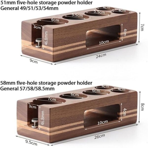 Wood Coffee Tamper Holder Item No#30397 - Image 2