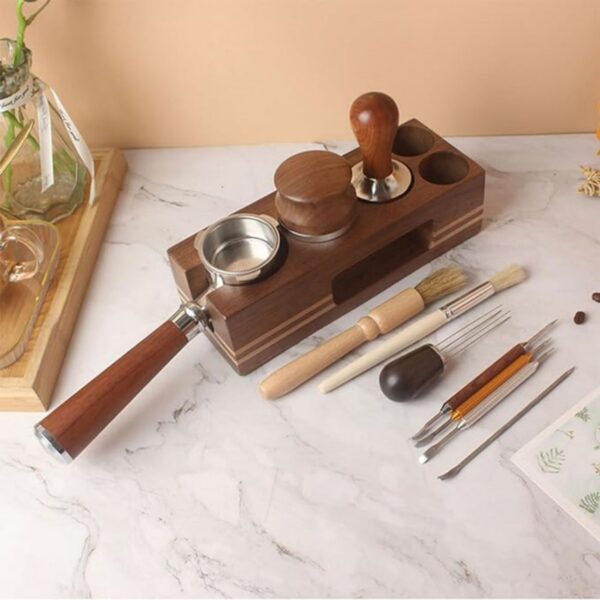 Wood Coffee Tamper Holder Item No#30397 - Image 3