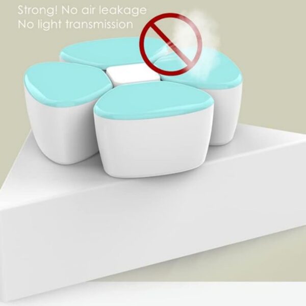 Snack Container With 4 Compartment Dispenser Item No#30400 - Image 3