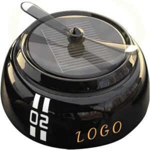 Car Air Freshener With Solar Energy Rotating Interior Item No#30404