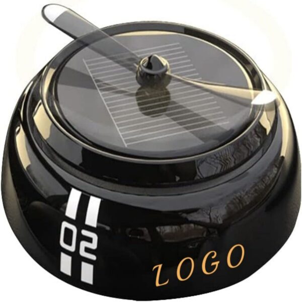 Car Air Freshener With Solar Energy Rotating Interior Item No#30404