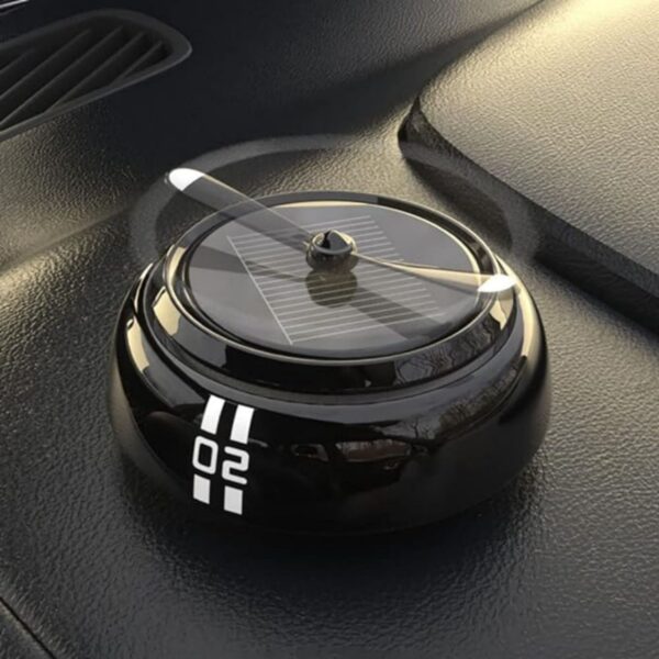 Car Air Freshener With Solar Energy Rotating Interior Item No#30404 - Image 3