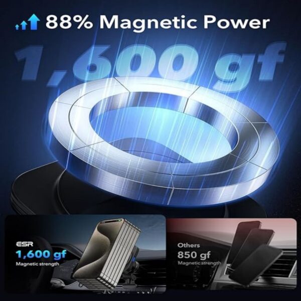 Magnetic Wireless Car Charger Item No#30408 - Image 3