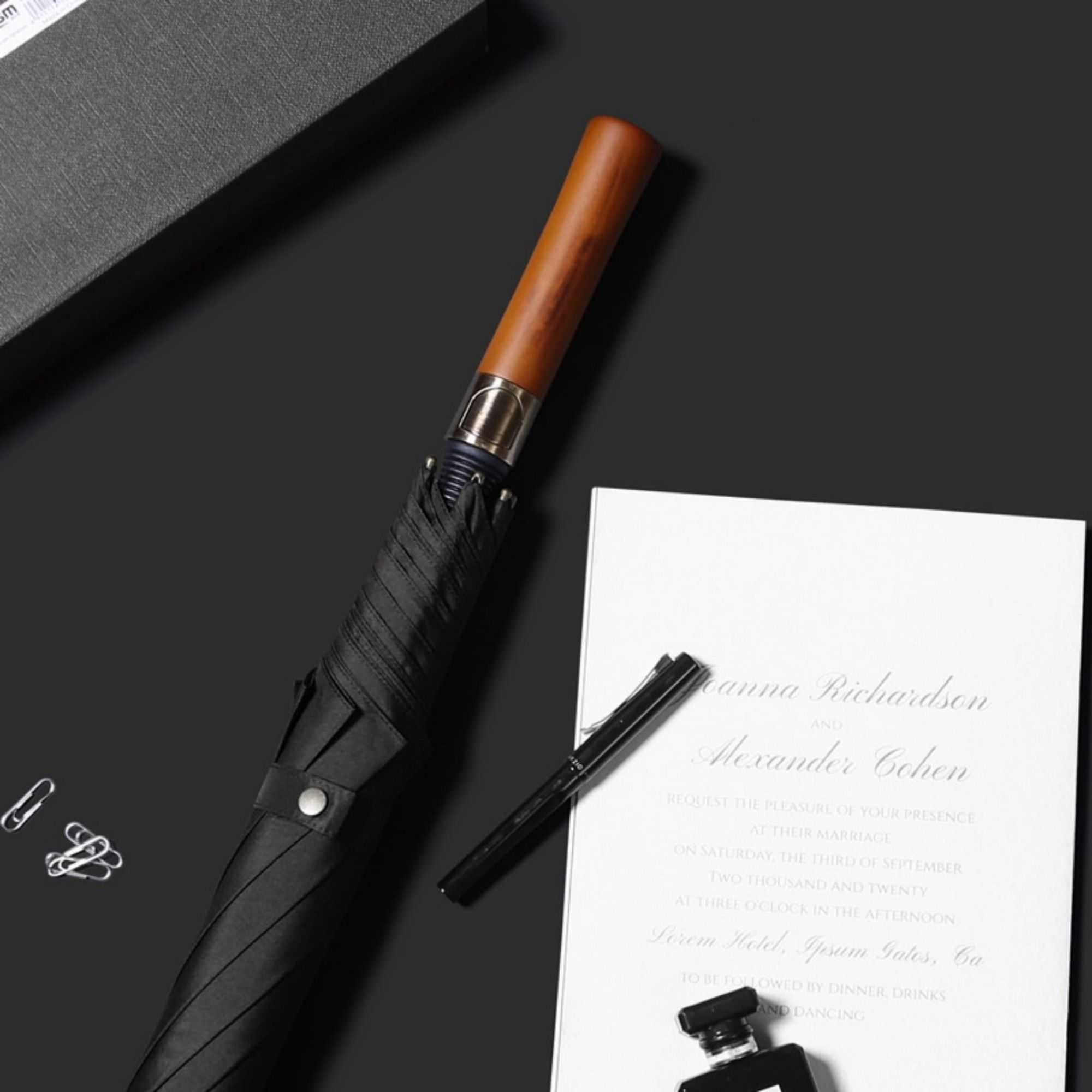 Automatic Open Golf Umbrella Item No#30411 - Image 2