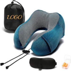 Memory Foam Neck Pillow With 360-Degree Head Support Item No#30419