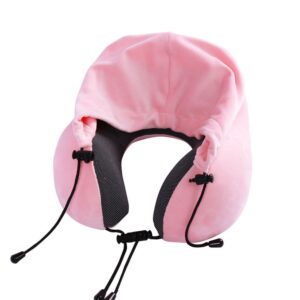 Neck Pillow For Travel With Hood Item No#30427