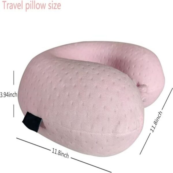Pink Comfortable U Shape Memory Foam Pillows Item No#30428 - Image 2