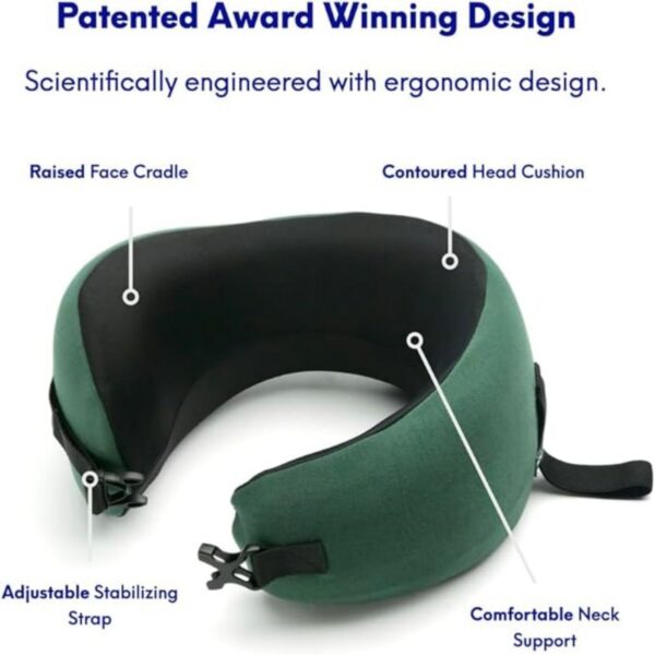 Compact Airplane Pillow For Traveling Item No#30429 - Image 3