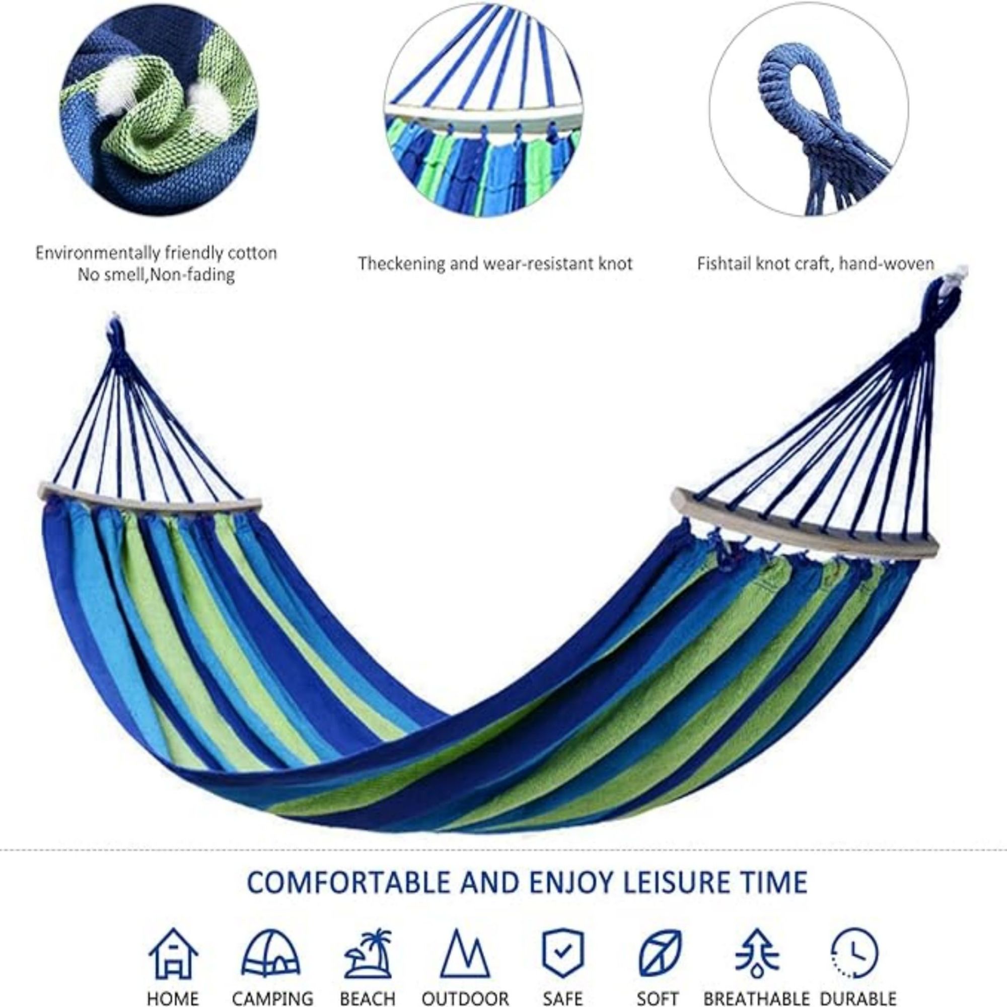 Cotton Canvas Hammock Item No#30430 - Image 2