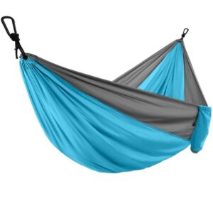 Lightweight Portable Nylon Parachute Hammock For Backpacking Item No#30432