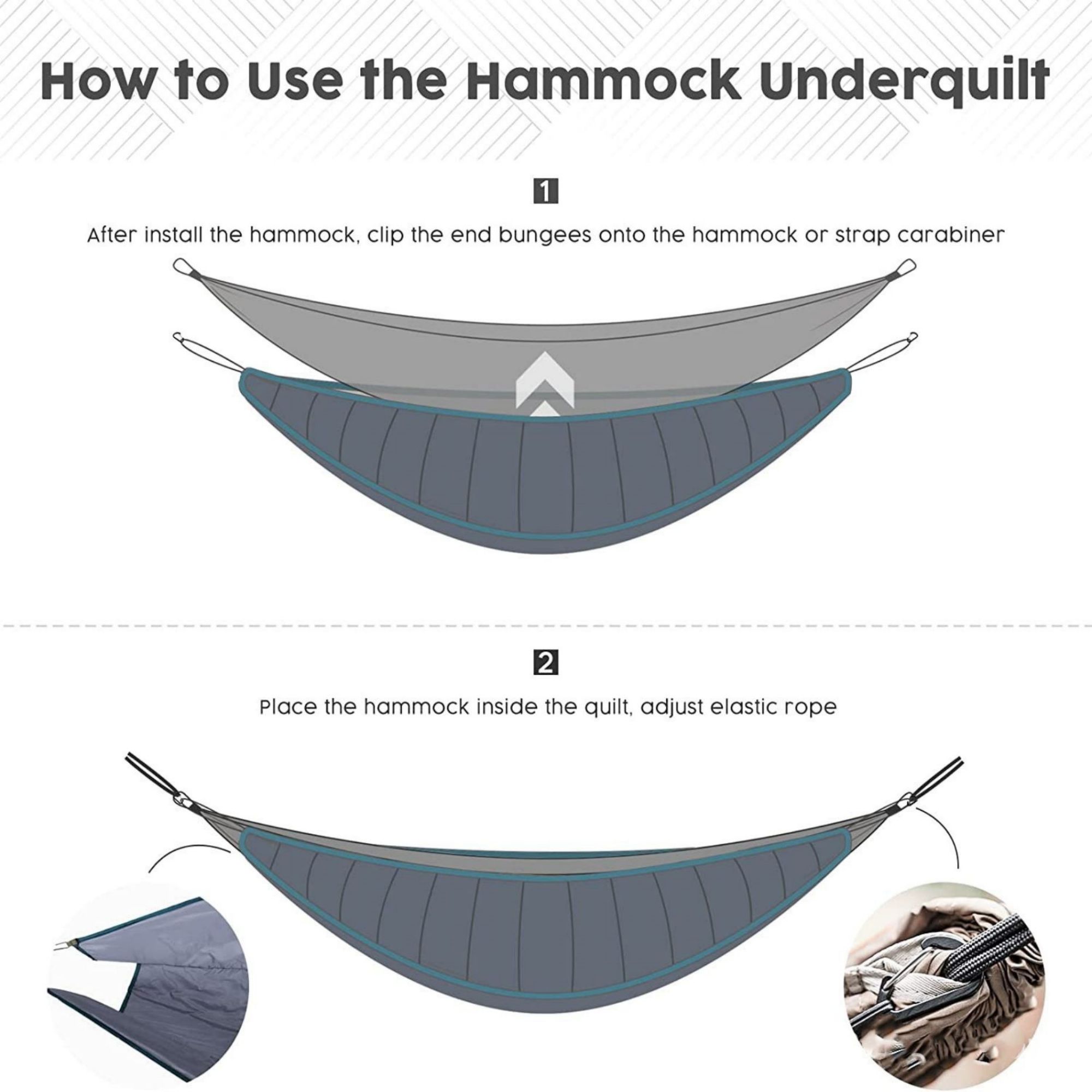 Portable Hammock Single Or Double Item No#30440 - Image 3