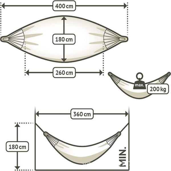 Outdoor Hammock For Couples Item No#30448 - Image 2