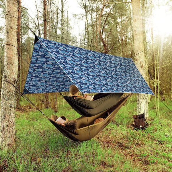Hammock Rain Fly Camping Tarp Item No#30452 - Image 3