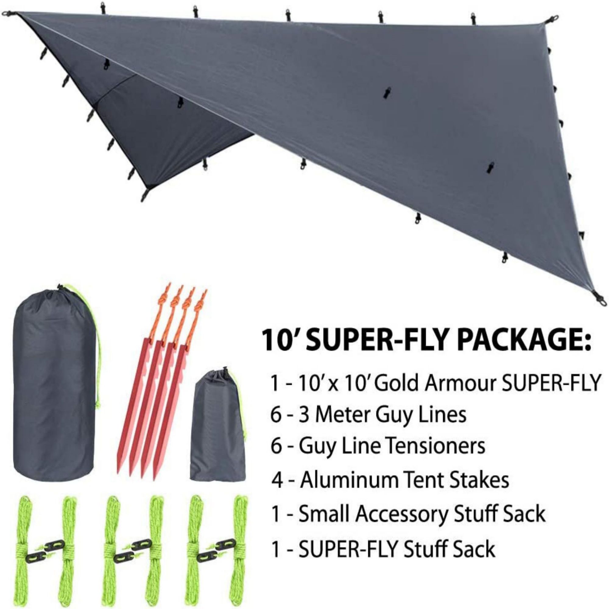 Rain Tarp For Camping Hammock Item No#30454 - Image 2