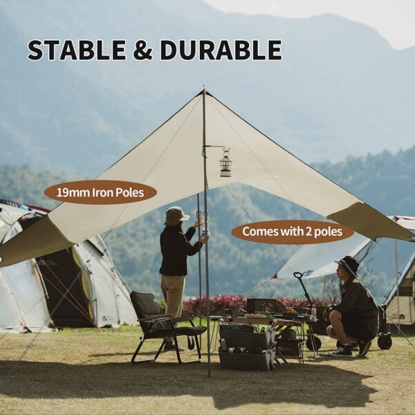 Portable Large Camping Tarp Item No#30459 - Image 4