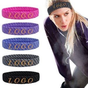 Sweatband Headbands For Running Item No#30466