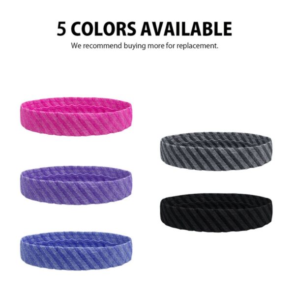 Sweatband Headbands For Running Item No#30466 - Image 4