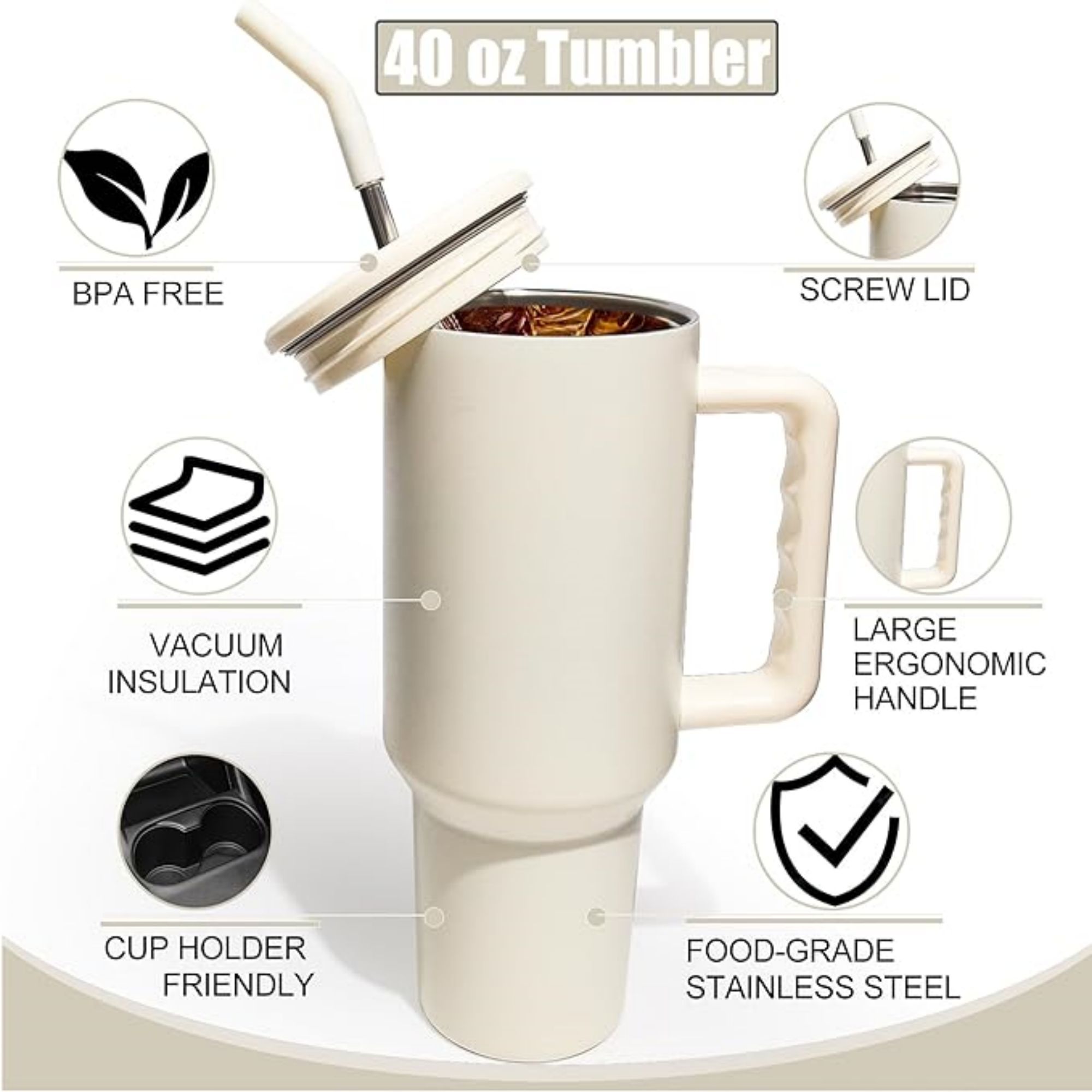 40Oz Ice Cream Cup Item No#30476 - Image 2