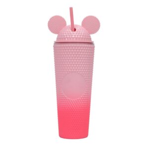 24Oz Gradient Durian Cup With Cat Earmuffs Item No#30490