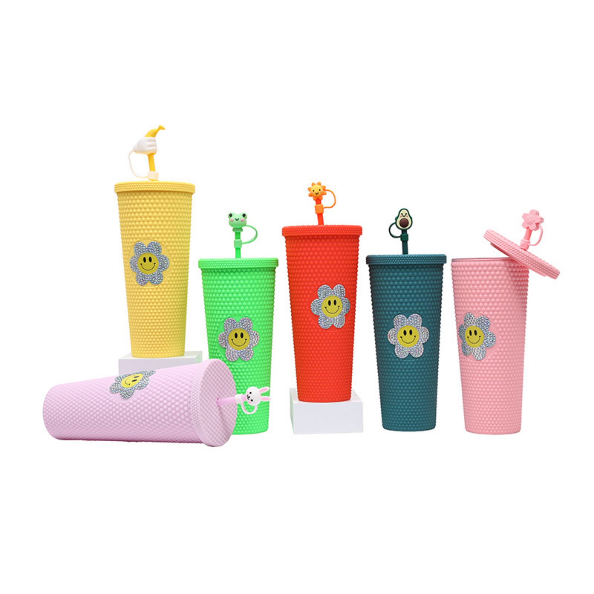24Oz Cute Straw Cup Item No#30493