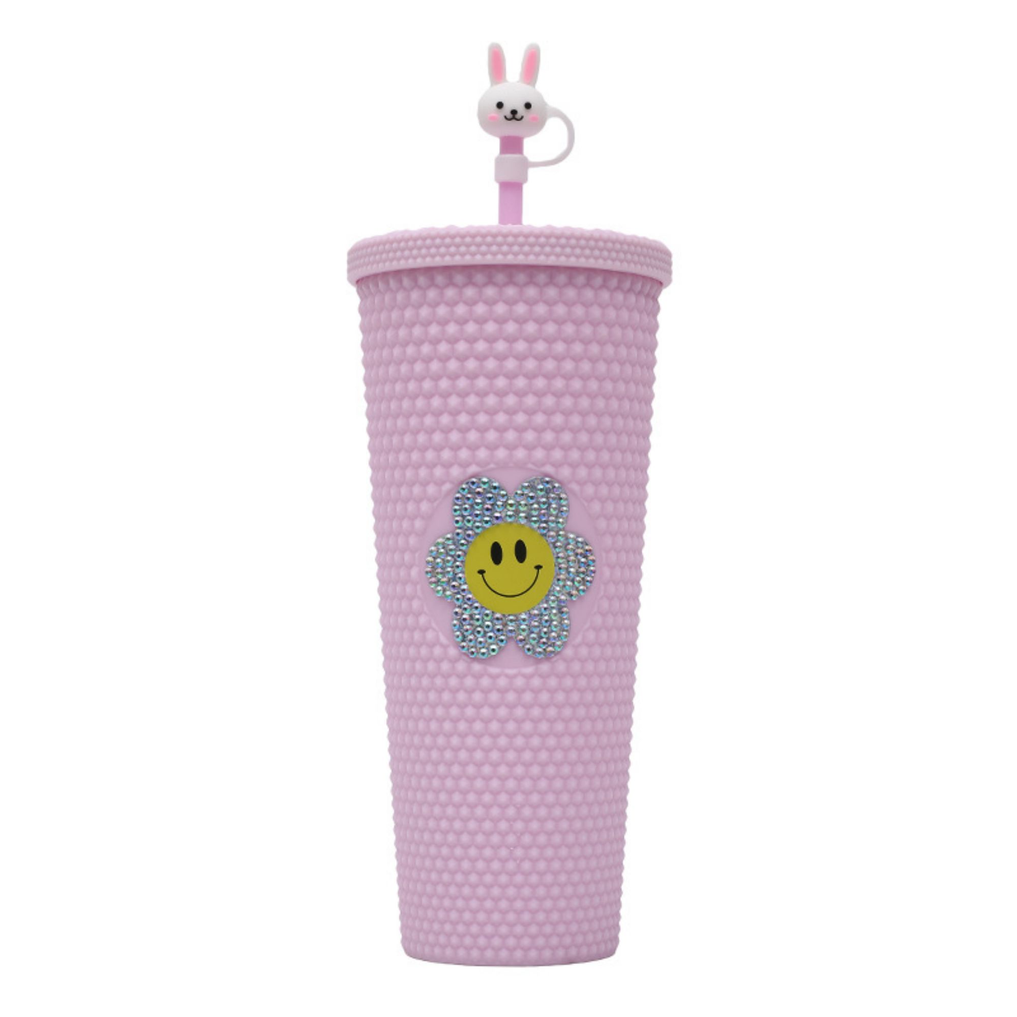 24Oz Cute Straw Cup Item No#30493 - Image 2