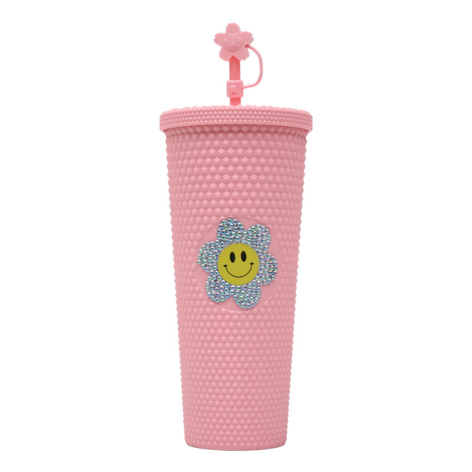 24Oz Cute Straw Cup Item No#30493 - Image 3