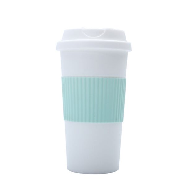 16Oz Solid Color Portable Thickened Coffee Cup Item No#30500 - Image 2