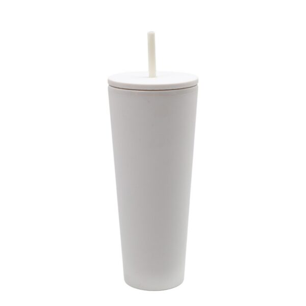 26Oz Large Capacity Double-Layer Straw Cup Item No#30502 - Image 3