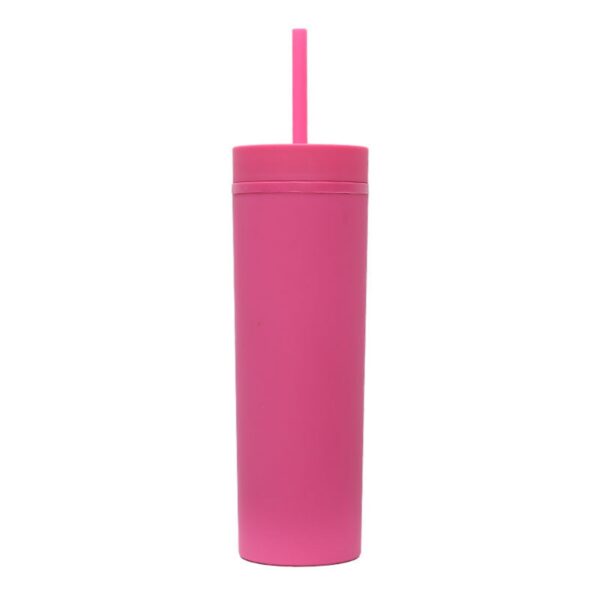 16Oz Solid Color Straw Cup Item No#30504 - Image 3