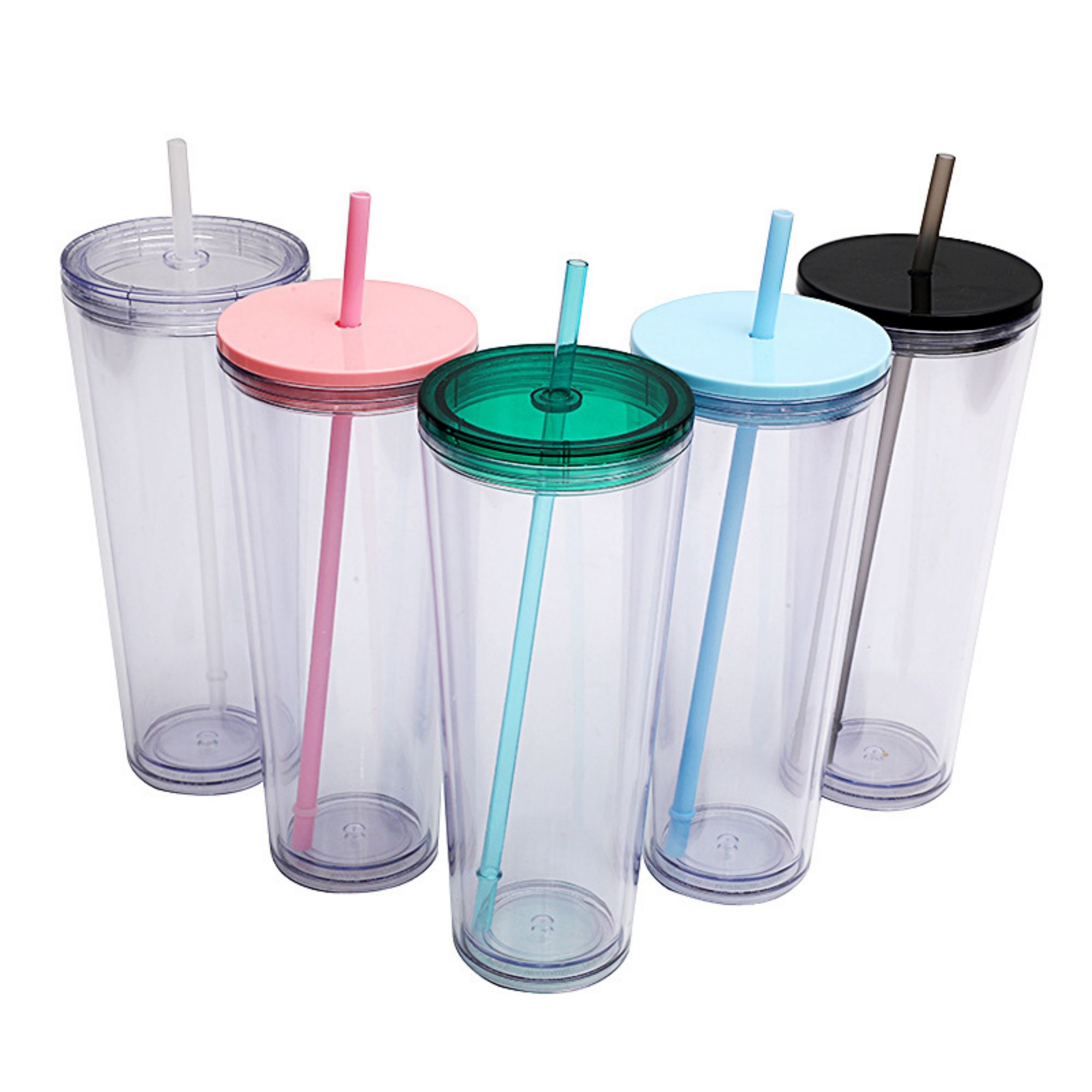 26Oz Fashion Double Layer Straw Cup Item No#30508