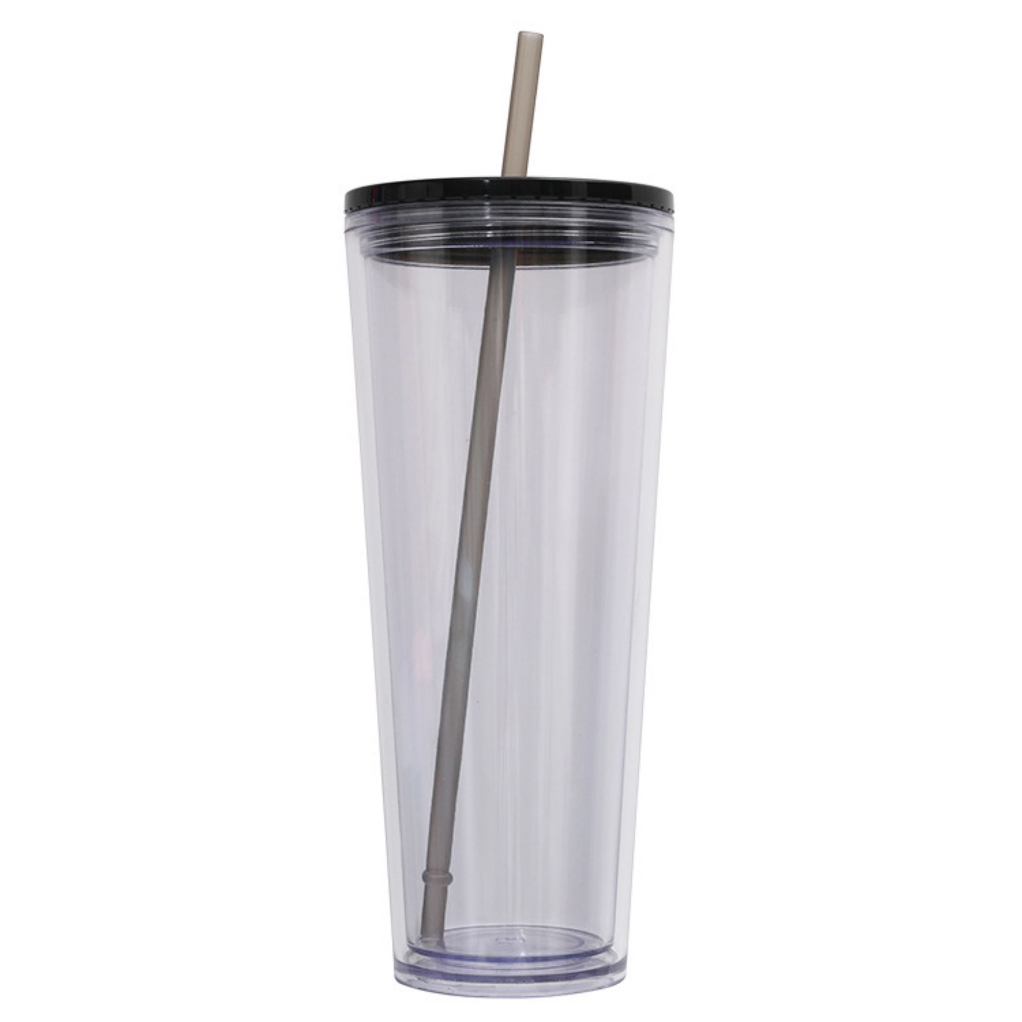 26Oz Fashion Double Layer Straw Cup Item No#30508 - Image 3