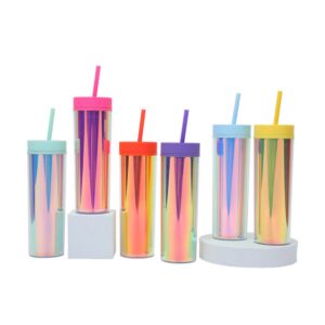 16Oz Colorful Portable Straw Cup Item No#30511