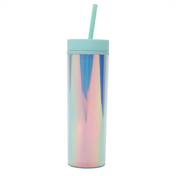 16Oz Colorful Portable Straw Cup Item No#30511 - Image 3
