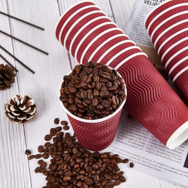 50 Pack 16 Oz Disposable Paper Cups Item No#30530 - Image 4