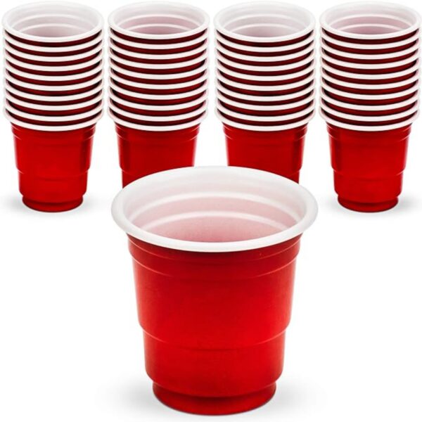 50 Pack 2 Oz Mini Plasticcups Item No#30533 - Image 3