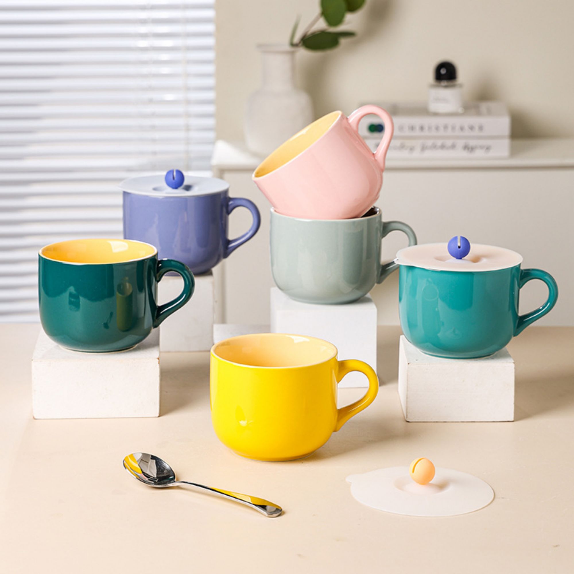 22Oz Minimalist High-Capacity Ceramic Mug Item No#30534 - Image 2